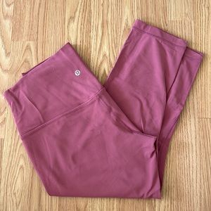 lululemon Align High Rise Crop 17” Leggings